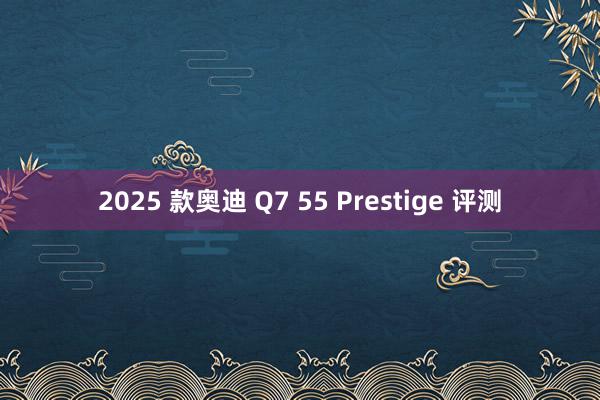 2025 款奥迪 Q7 55 Prestige 评测